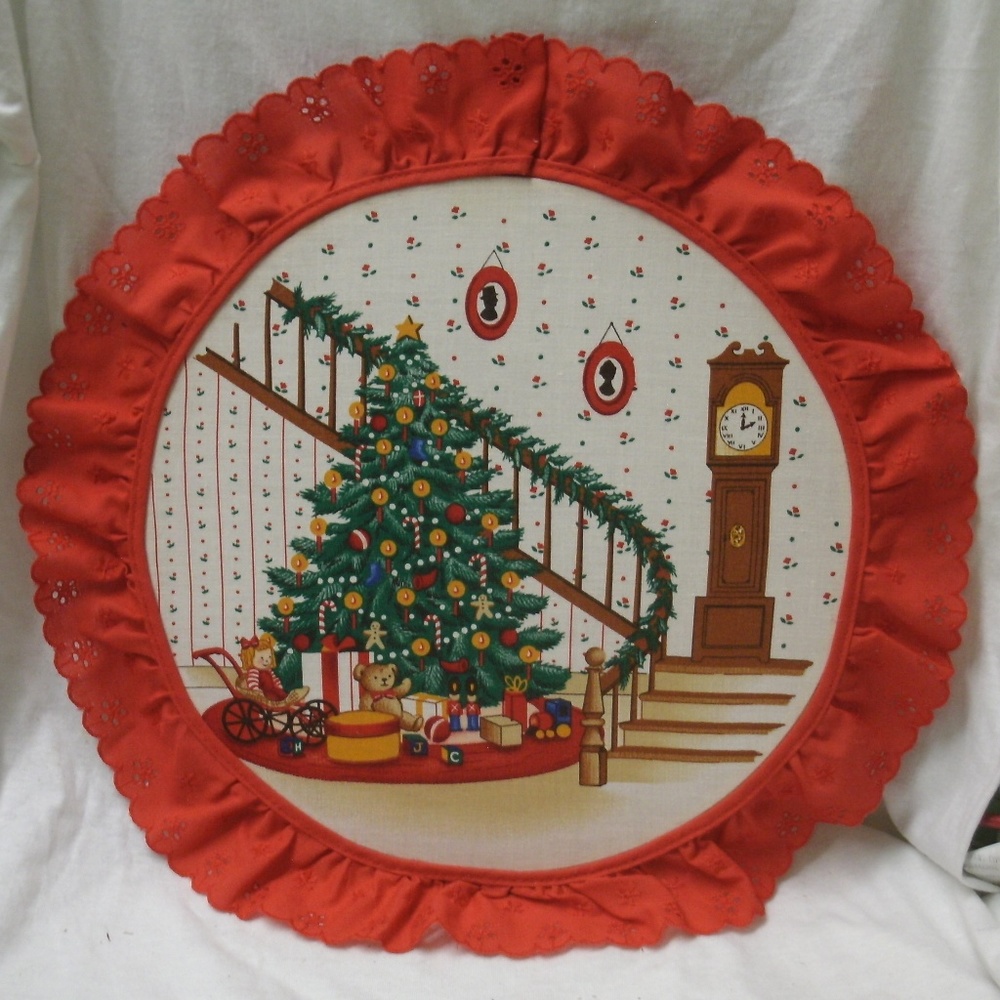 Handmade Embroidery Hoop Holiday Decoration